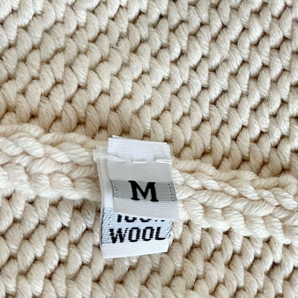 Kordal 100% wool chunky fringe cardigan - Picture 3 of 8
